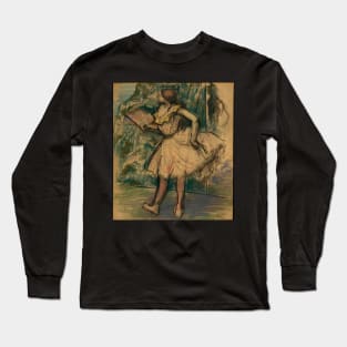 Dancer with a Fan Long Sleeve T-Shirt